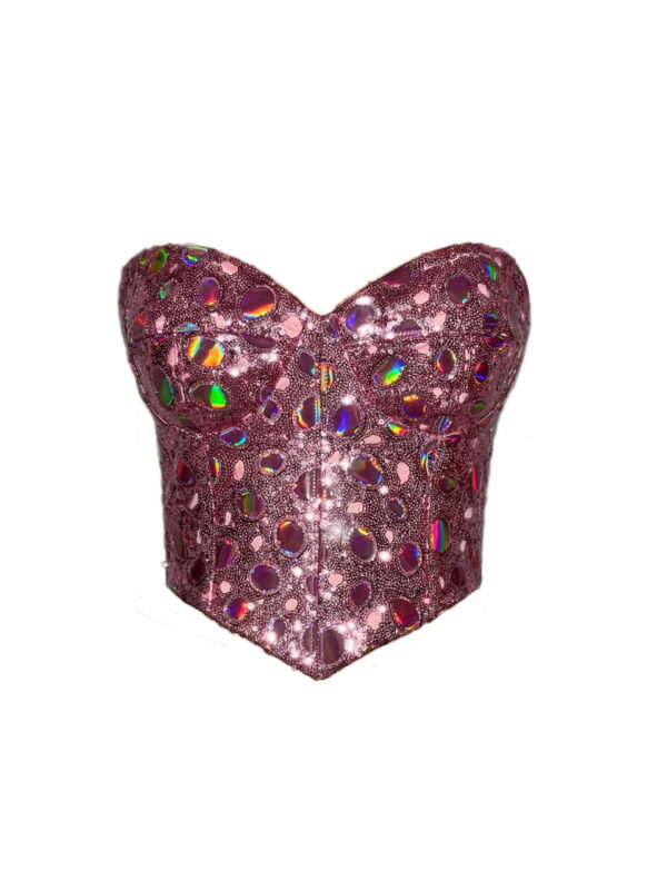 Pink Glittery Corset